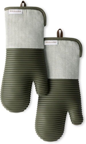 KitchenAid silicone oven mitts 2-pack