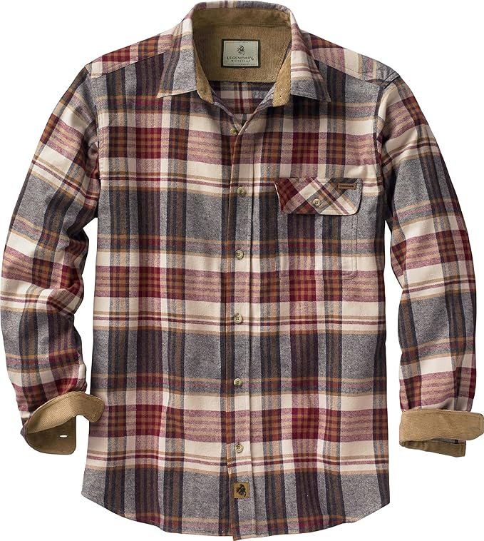 Legendary Whitetails Men’s Buck Camp Flannel Shirt